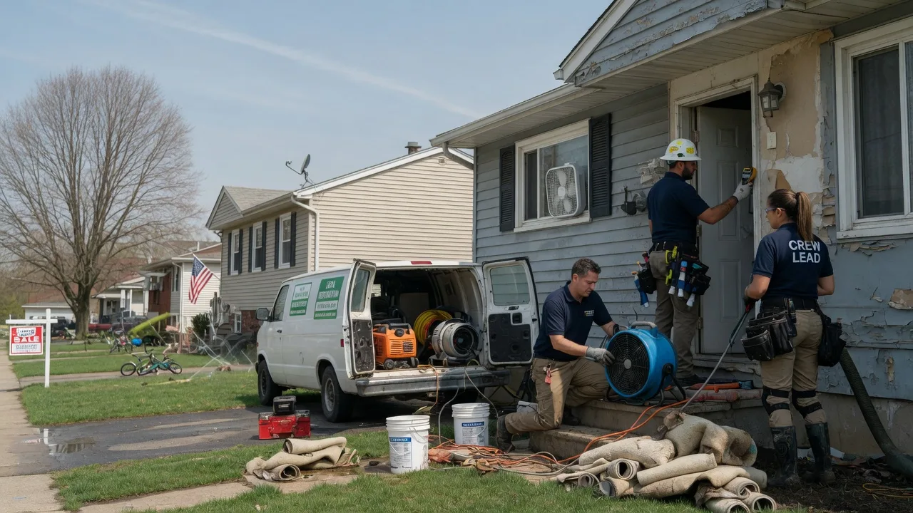 Flood Cleanup in Chatham, NJ near me